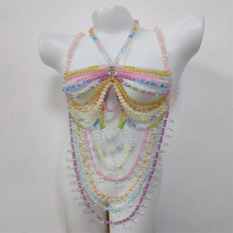 Body Jewelry Vest - Woman Body Jewelry Europe And The