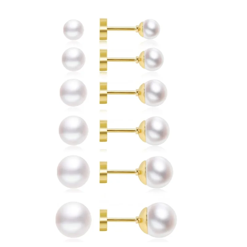 Body Jewelry Hypoallergenic - Valentine's Day Gift Elegant Pearl Stud