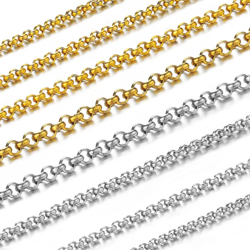 Body Jewelry For You - 1 Meter 2-4mm Stainless Steel O-shaped
