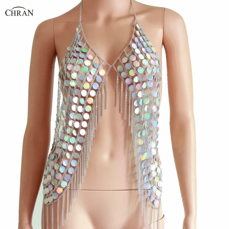 Body Jewelry Vest - Chran New Sexy Spark Vest Summer