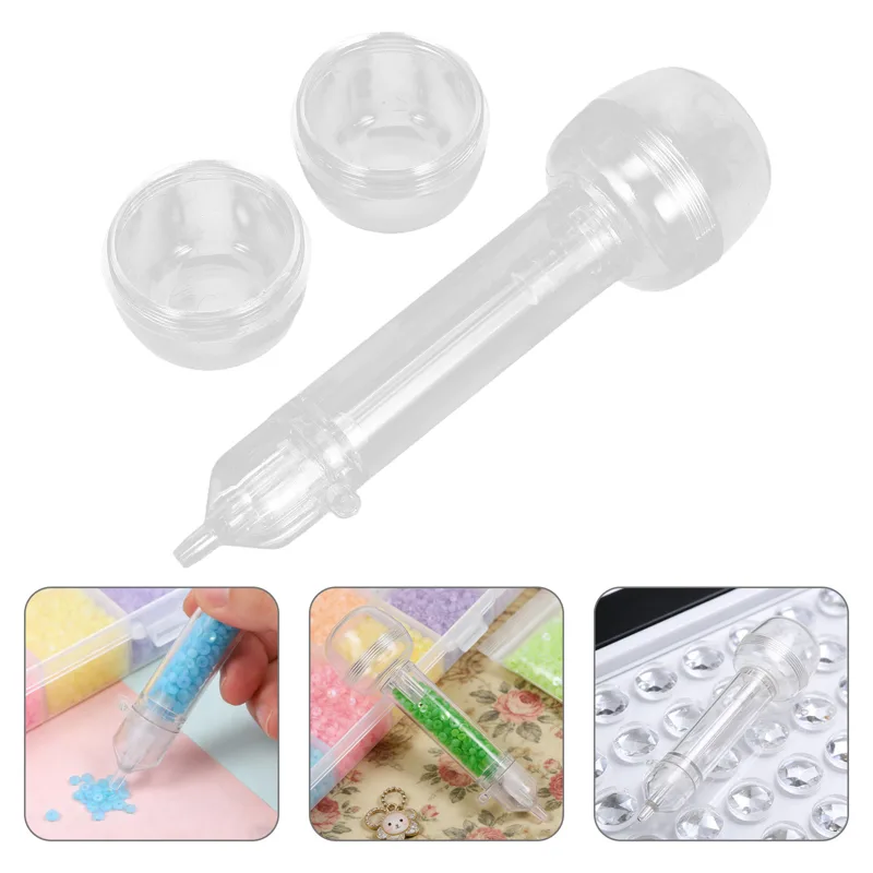 Body Jewelry For You - 2Pcs Fuse Bead Pen Transparent Body