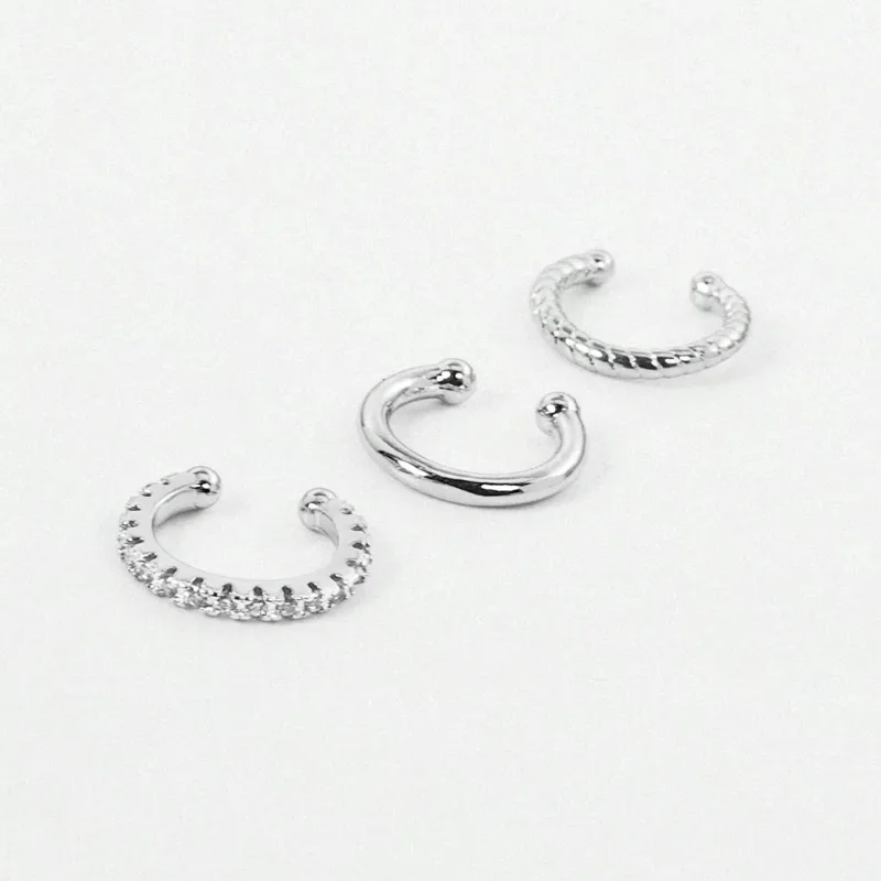 3 Pcs Ear Cuff Earrings for Wo - Body Jewelry Hypoallergenic recension och pris