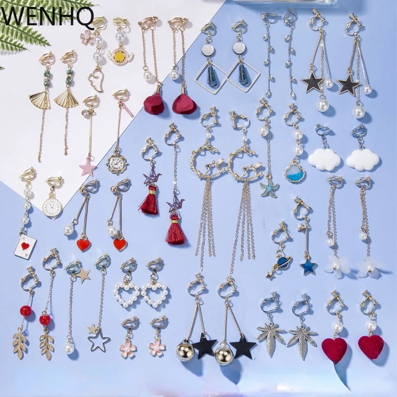 WENHQ Korean Style Women's Cli - Body Jewelry Hypoallergenic recension och pris