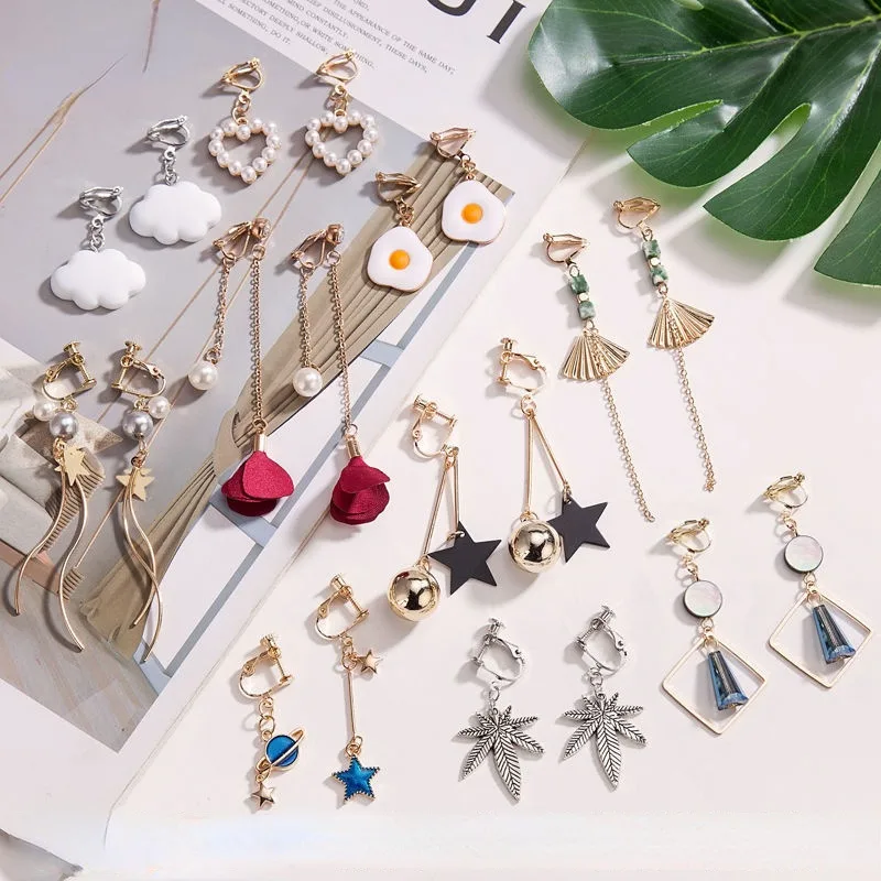 WENHQ Korean Style Women's Cli - Body Jewelry Hypoallergenic recension och pris