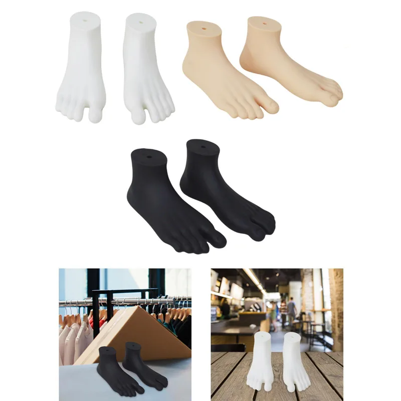 2Pcs Mannequin Foot Manikin Fe - Body Jewelry Mall recension och pris