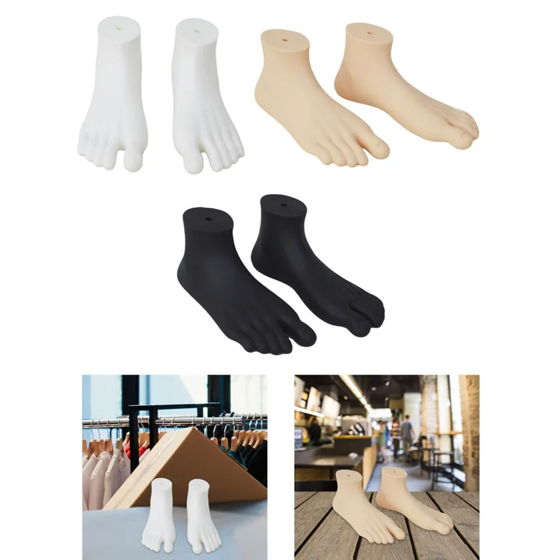 2Pcs Mannequin Foot Manikin Fe - Body Jewelry Mall recension och pris