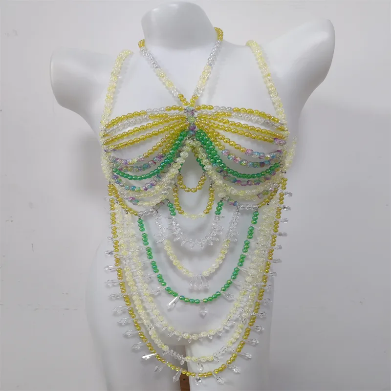 Woman Body Jewelry Europe And  - Body Jewelry Vest recension och pris
