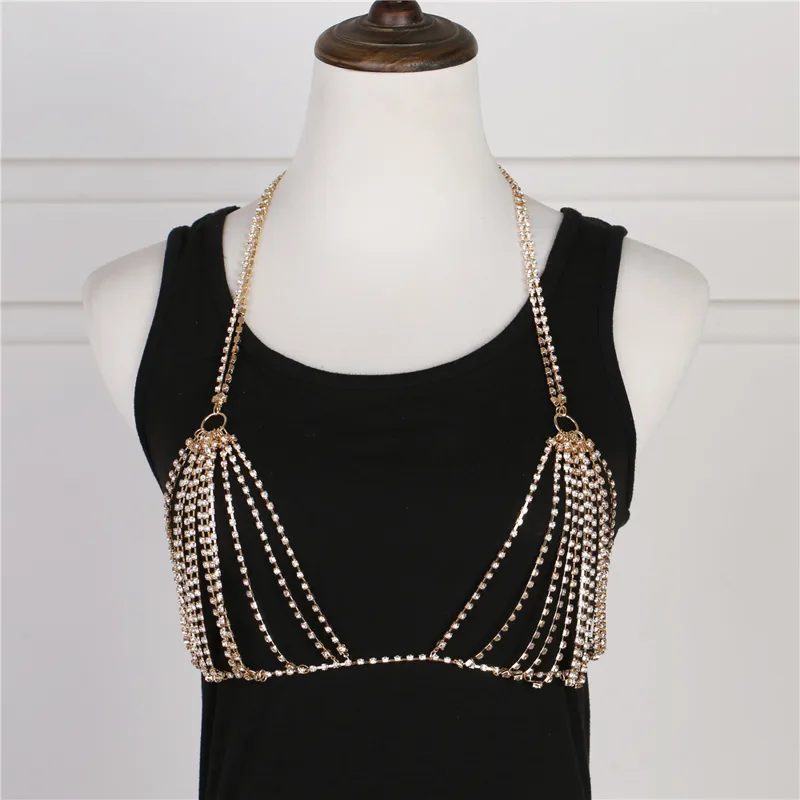Luxury Heart Crytal Bikini Bod - Body Jewelry Harness recension och pris