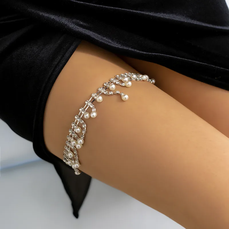 IngeSight.Z Sexy Full Rhinesto - Body Jewelry Thigh Chain recension och pris