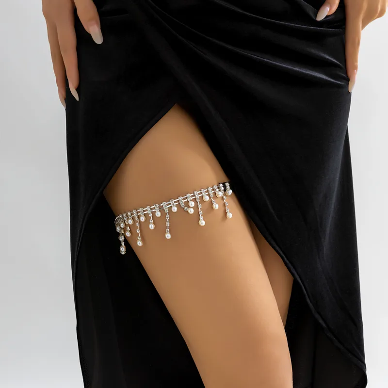 IngeSight.Z Sexy Full Rhinesto - Body Jewelry Thigh Chain recension och pris