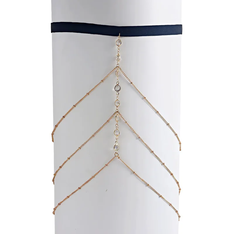 2025 New Women Bohemian Thigh  - Body Jewelry Thigh Chain recension och pris