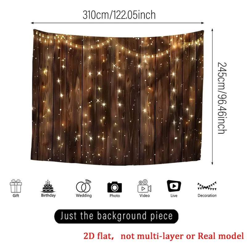 2D flat printing party banner, - Star Flat Back recension och pris