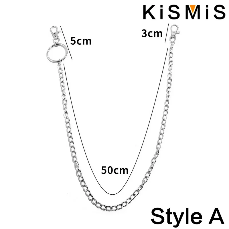 KISMIS 1PC Punk Street keychai - Body Jewelry Men recension och pris