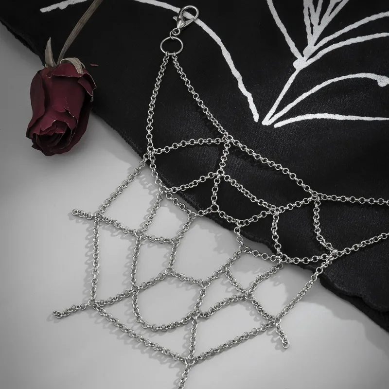 Gothic Punk Sliver Color Spide - Body Jewelry Men recension och pris