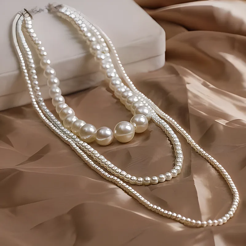 Vintage Pearl Multi-Layered Bo - Body Jewelry Thigh Chain recension och pris