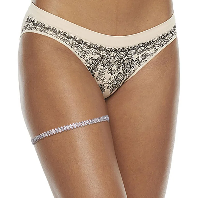 Stonefans Sexy Rhinestone Thig - Body Jewelry Thigh Chain recension och pris