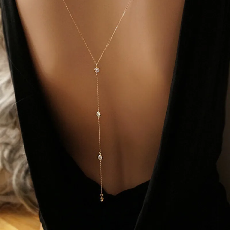 New Rhinestone Sexy Women's Ba - Body Jewelry Dress recension och pris