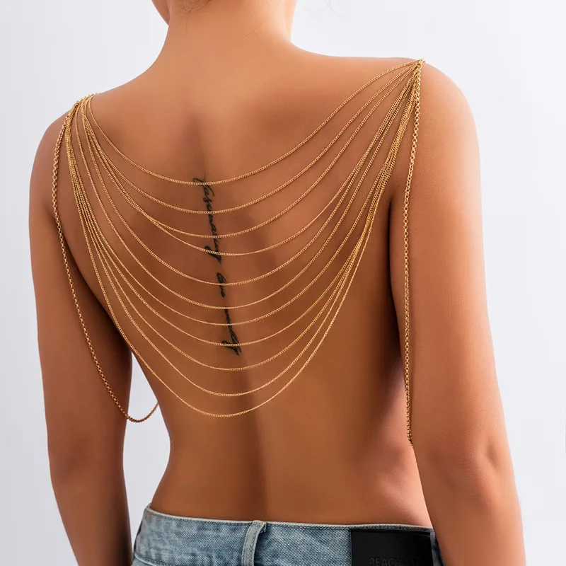 Classic Multi layered Tassel B - Body Jewelry Harness recension och pris