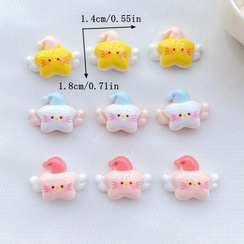 20Pcs New Cute Mini Resin  Ang - Star Flat Back recension och pris