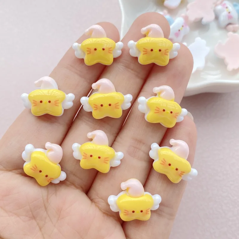 20Pcs New Cute Mini Resin  Ang - Star Flat Back recension och pris