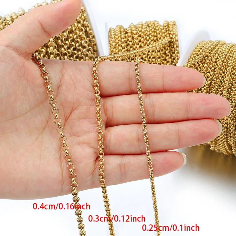 1 Meter 2-4mm Stainless Steel  - Body Jewelry For You recension och pris