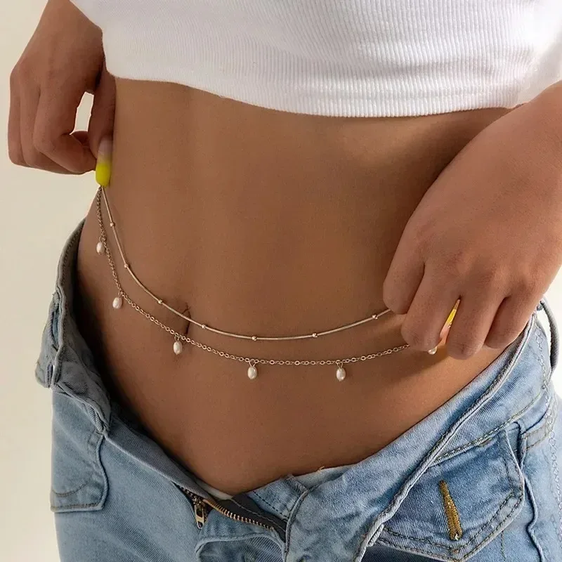 New Charm Sexy Double Layer Bu - Body Jewelry For You recension och pris