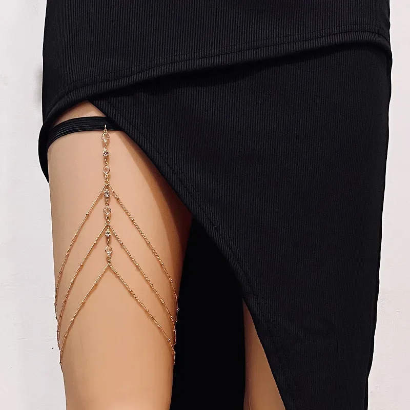 Fashion Summer Bohemian Thigh  - Body Jewelry Thigh Chain recension och pris