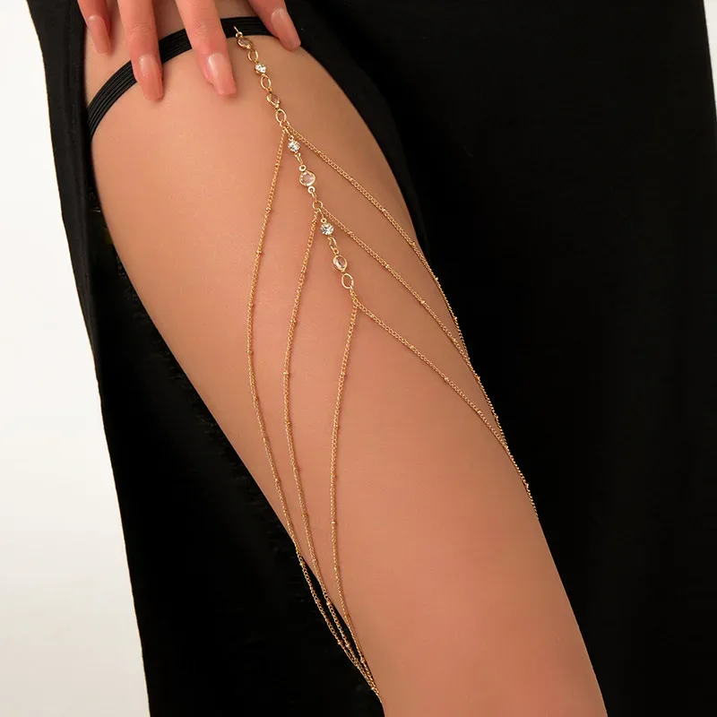 Fashion Summer Bohemian Thigh  - Body Jewelry Thigh Chain recension och pris