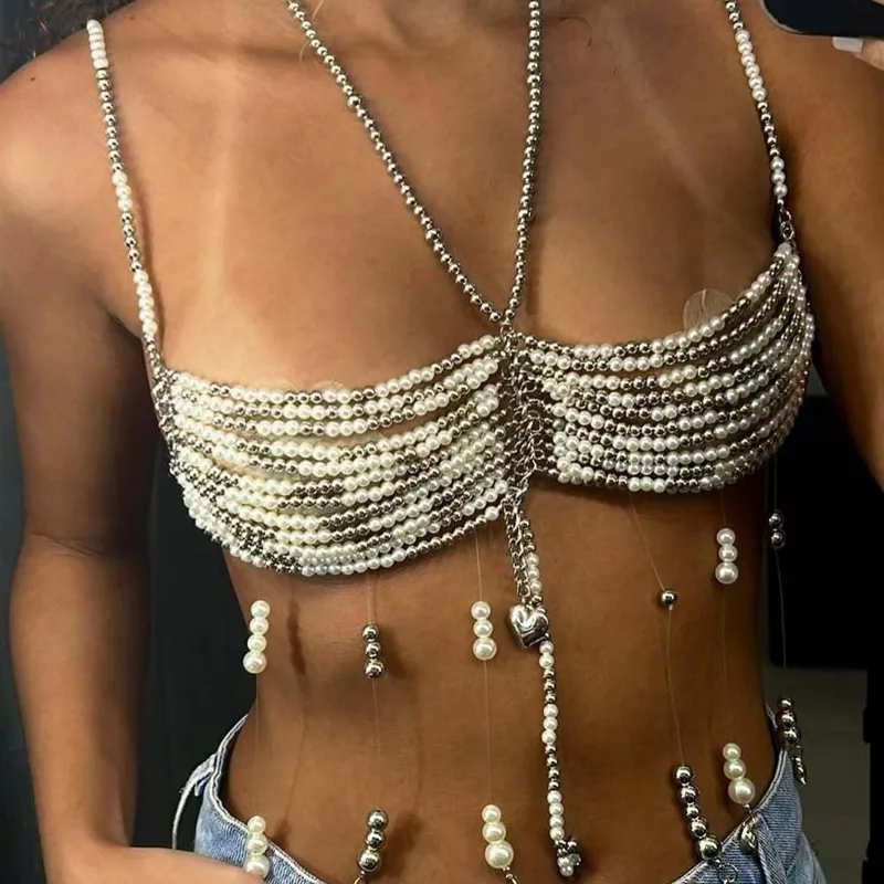 2025 Luxury Design Halter Vest - Body Jewelry Vest recension och pris