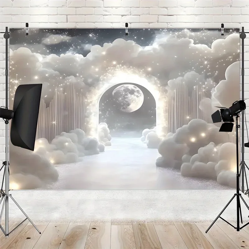 2D flat banner, 1 piece - Whit - Star Flat Back recension och pris