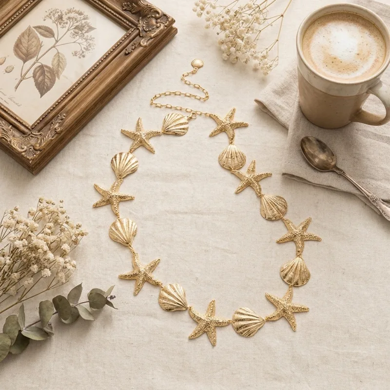 Summer Beach Metal Starfish Sh - Body Jewelry Men recension och pris