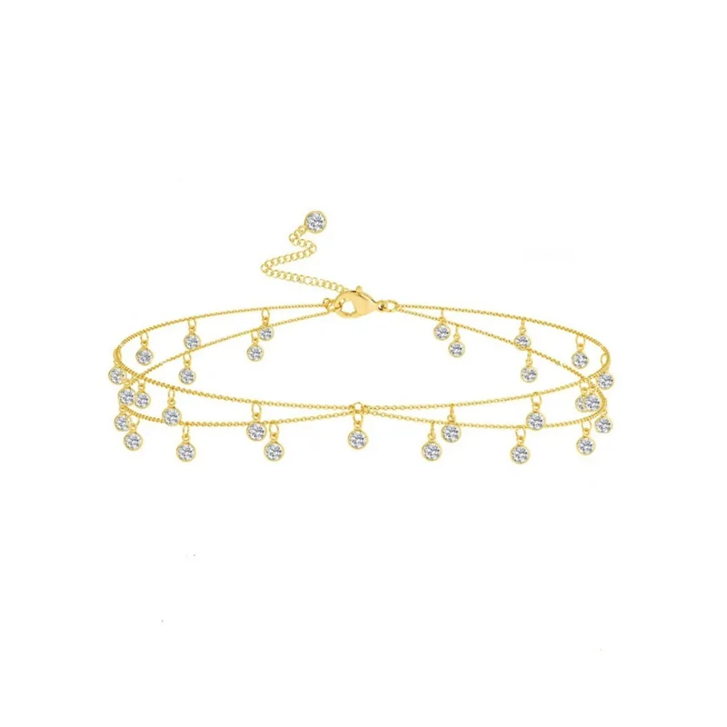 Fashion Boho Double Layer Rhin - Body Jewelry For You recension och pris