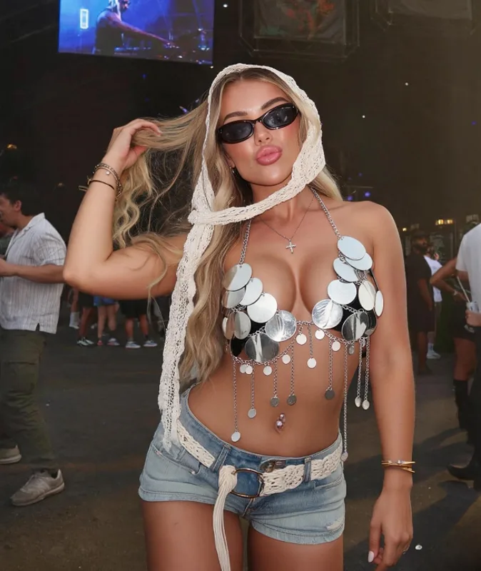 AKYZO European and American Se - Body Jewelry Vest recension och pris