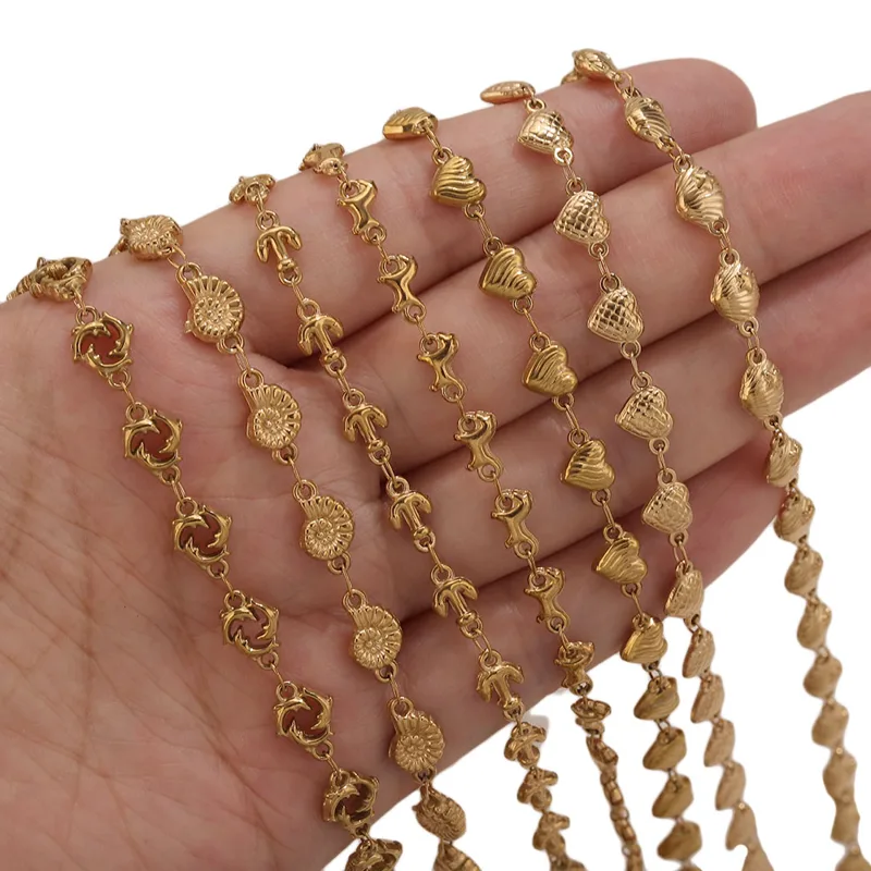 1M PVD Gold Stainless Steel He - Body Jewelry For You recension och pris