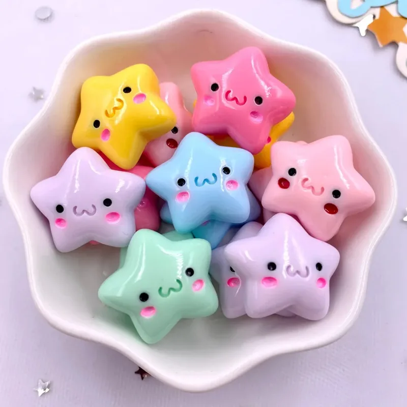 TX105 20PCS Mix Resin Kawaii M - Star Flat Back recension och pris