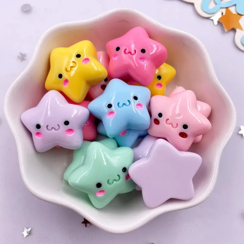 TX105 20PCS Mix Resin Kawaii M - Star Flat Back recension och pris