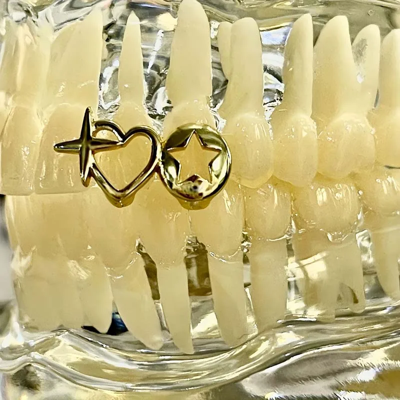 Punk Hip Hop Hollow Heart Teet - Body Jewelry Men recension och pris