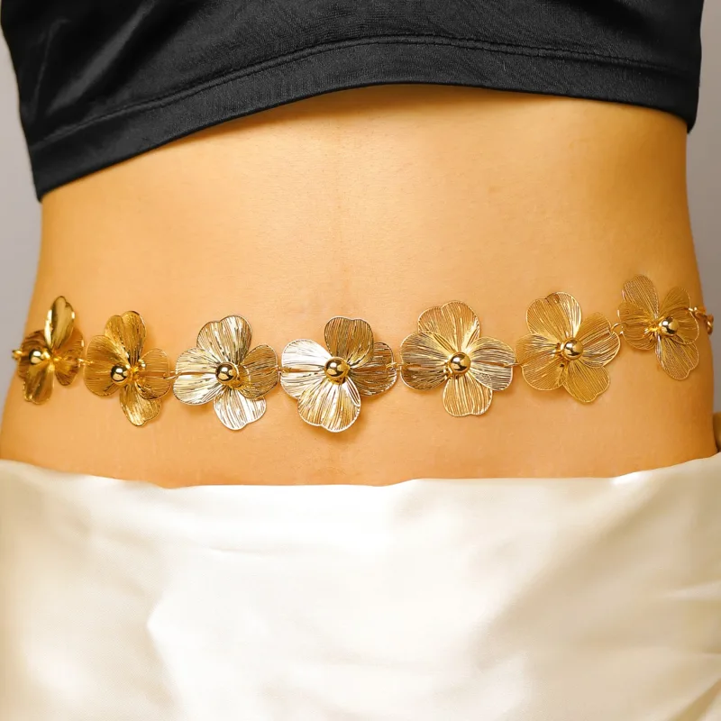 Bohemian Sweet Gold Color Meta - Body Jewelry Dress recension och pris