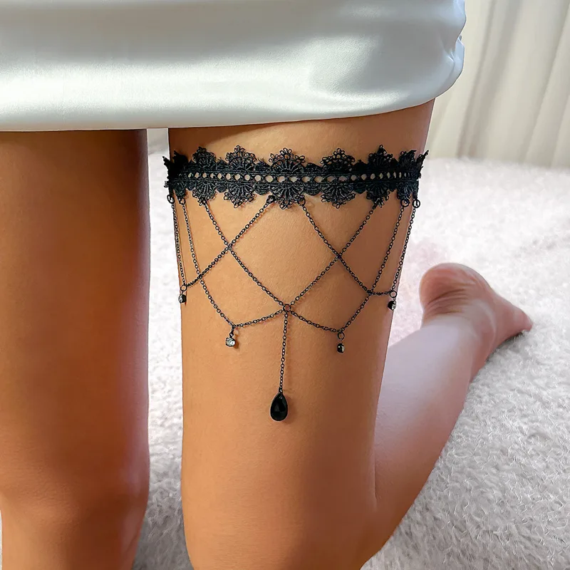Ingemark Boho Elastic Band Bla - Body Jewelry Thigh Chain recension och pris