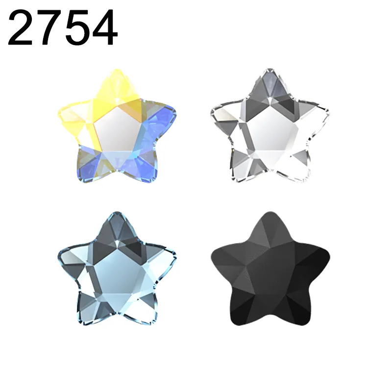 Genuine 2754 Star Flower Flat  - Star Flat Back recension och pris