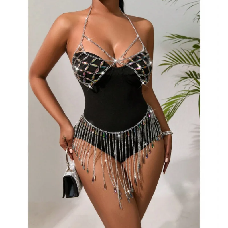 Women Body Jewelry Sexy Bikini - Body Jewelry Vest recension och pris