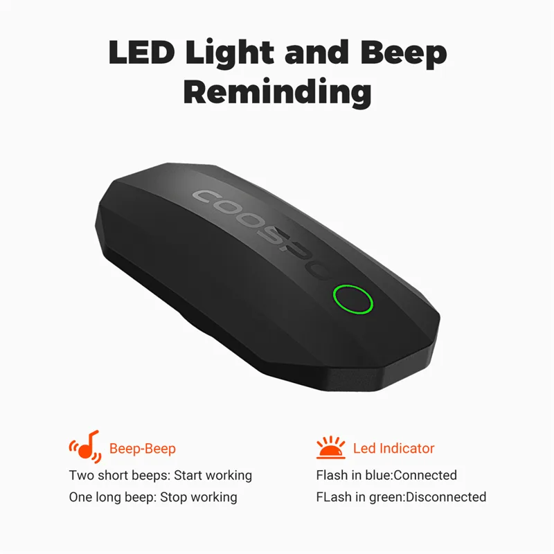 COOSPO H808S Heart Rate Sensor - Body Jewelry Harness recension och pris