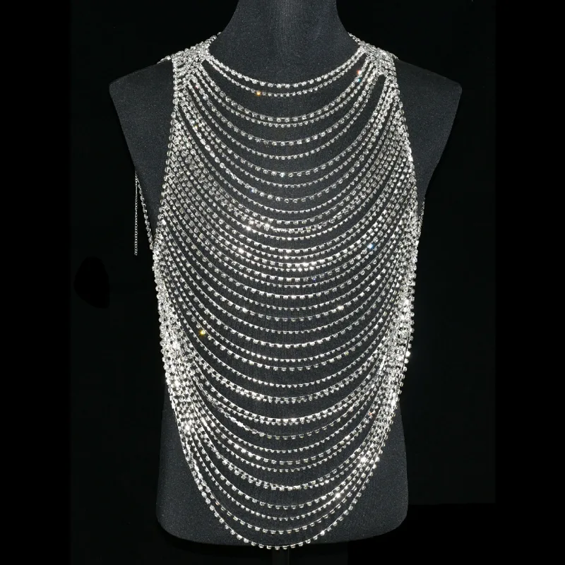 Fashion Luxurious Bling Men Wo - Body Jewelry Men recension och pris